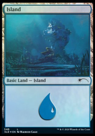 Island (Under the Sea) (548) [Secret Lair Drop Promos] - Card Brawlers
