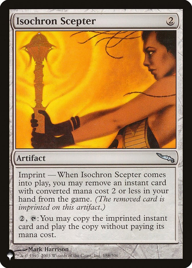 Isochron Scepter [The List] - Card Brawlers
