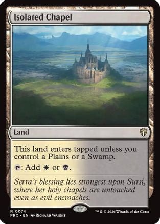 Isolated Chapel (FRC-074) - Commander: Reality Fracture - Card Brawlers