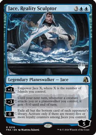 Jace, Reality Sculptor (PPFRA-216) - Promo Pack: Reality Fracture - Card Brawlers