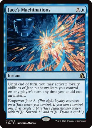Jace's Machinations (FRA-032) - Reality Fracture - Card Brawlers