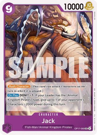 Jack (OP17-069) - The World's Strongest Warriors - Card Brawlers