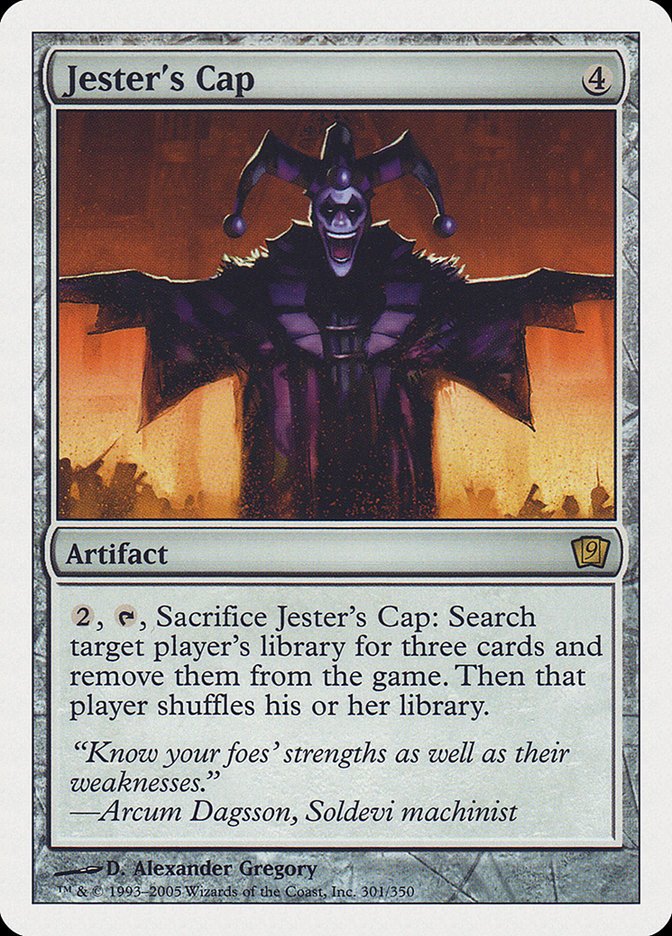 Jester's Cap (9th Edition) [Oversize Cards] - Card Brawlers