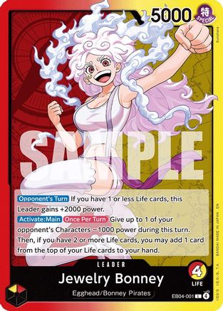 Jewelry Bonney (EB04-001) (EB04-001) - Adventure on Kami's Island - Card Brawlers