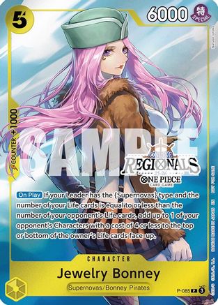 Jewelry Bonney (Online Regional Participation Pack 2025 Vol.2) (P-085) - One Piece Promotion Cards Foil - Card Brawlers