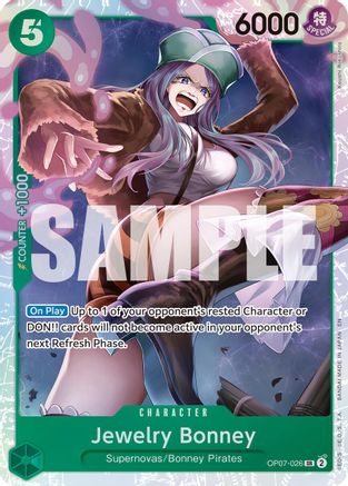 Jewelry Bonney - OP07-026 (Reprint) (OP07-026) - Premium Booster -The Best- Vol. 2 Foil - Card Brawlers