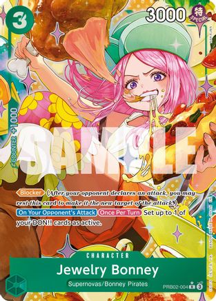 Jewelry Bonney - PRB02-004 (Alternate Art) (PRB02-004) - Premium Booster -The Best- Vol. 2 Foil - Card Brawlers