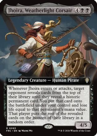 Jhoira, Weatherlight Corsair (Extended Art) (FRC-093) - Commander: Reality Fracture - Card Brawlers