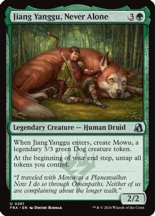 Jiang Yanggu, Never Alone (FRA-261) - Reality Fracture Foil - Card Brawlers
