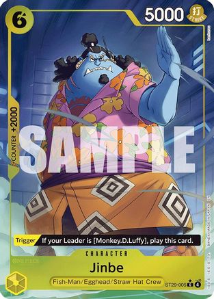 Jinbe (Full Art) (ST29-005) - Starter Deck 29: Egghead Foil - Card Brawlers