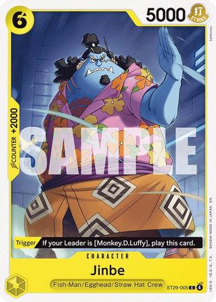 Jinbe (ST29-005) - Starter Deck 29: Egghead - Card Brawlers