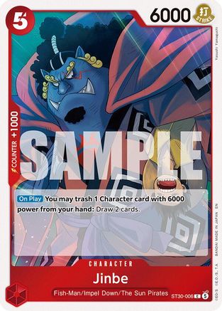 Jinbe (ST30-006) - Starter Deck EX: Luffy & Ace - Card Brawlers