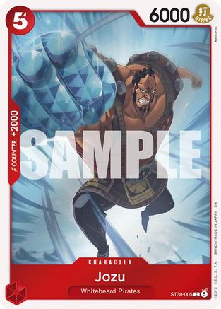 Jozu (ST30-005) - Starter Deck EX: Luffy & Ace - Card Brawlers