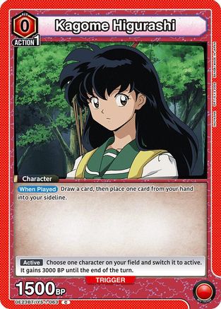 Kagome Higurashi (063) (UE23BT/IYS-1-063) - UE23BT Inuyasha - Card Brawlers
