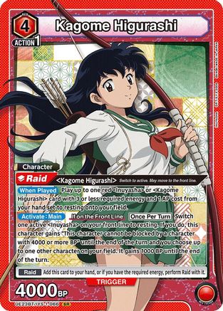 Kagome Higurashi (066) (UE23BT/IYS-1-066) - UE23BT Inuyasha Foil - Card Brawlers