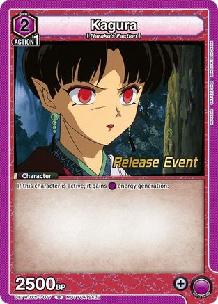 Kagura (017) (UEPR/IYS-1-017) - UE23BT Inuyasha Release Event Cards - Card Brawlers