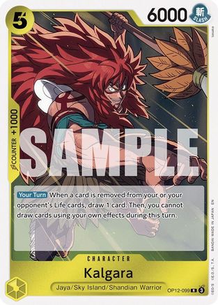 Kalgara (OP12-099) - Legacy of the Master Foil - Card Brawlers