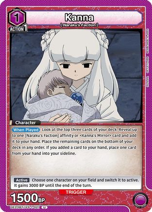 Kanna (021) (UE23BT/IYS-1-021) - UE23BT Inuyasha - Card Brawlers