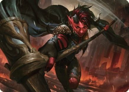 Karlach, Fury of Avernus Art Card (34/81) (ASCLB-034) - Art Series: Commander Legends: Battle for Baldur's Gate - Card Brawlers