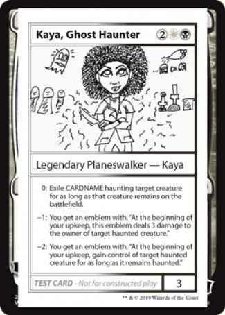 Kaya, Ghost Haunter (2021 Edition) [Mystery Booster Playtest Cards] - Card Brawlers