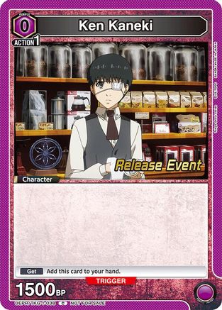 Ken Kaneki (038) (UEPR/TKG-1-038) - UE18BT Tokyo Ghoul Release Event - Card Brawlers