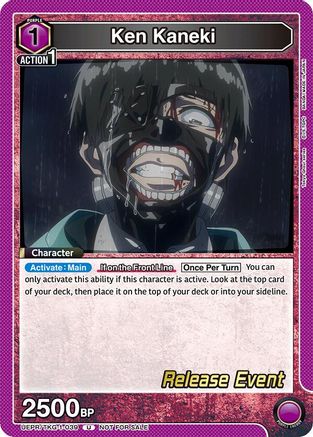 Ken Kaneki (039) (UEPR/TKG-1-039) - UE18BT Tokyo Ghoul Release Event - Card Brawlers