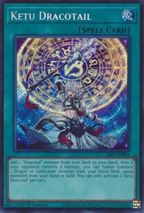 Ketu Dracotail (Secret Rare) (26LP-EN004) - Limited Pack World Championship 2026 Limited - Card Brawlers