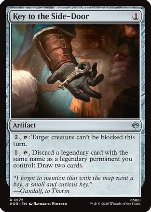 Key to the Side-Door (HOB-175) - The Hobbit Foil - Card Brawlers