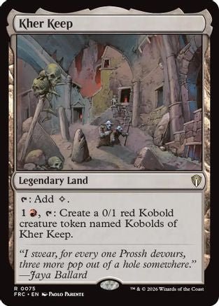 Kher Keep (FRC-075) - Commander: Reality Fracture - Card Brawlers