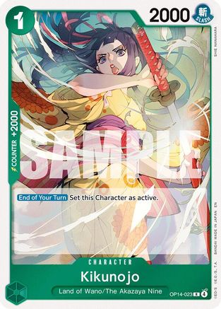 Kikunojo - OP14-023 (OP14-023) - The Azure Sea's Seven - Card Brawlers