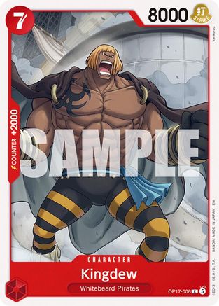 Kingdew (OP17-006) - The World's Strongest Warriors - Card Brawlers