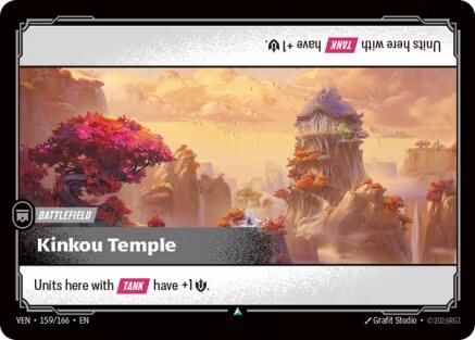 Kinkou Temple (159/166) - Vendetta Foil - Card Brawlers