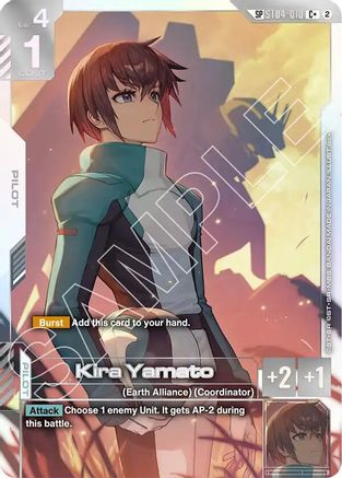 Kira Yamato (C+) (SP) (ST04-010) - Freedom Ascension Holofoil - Card Brawlers