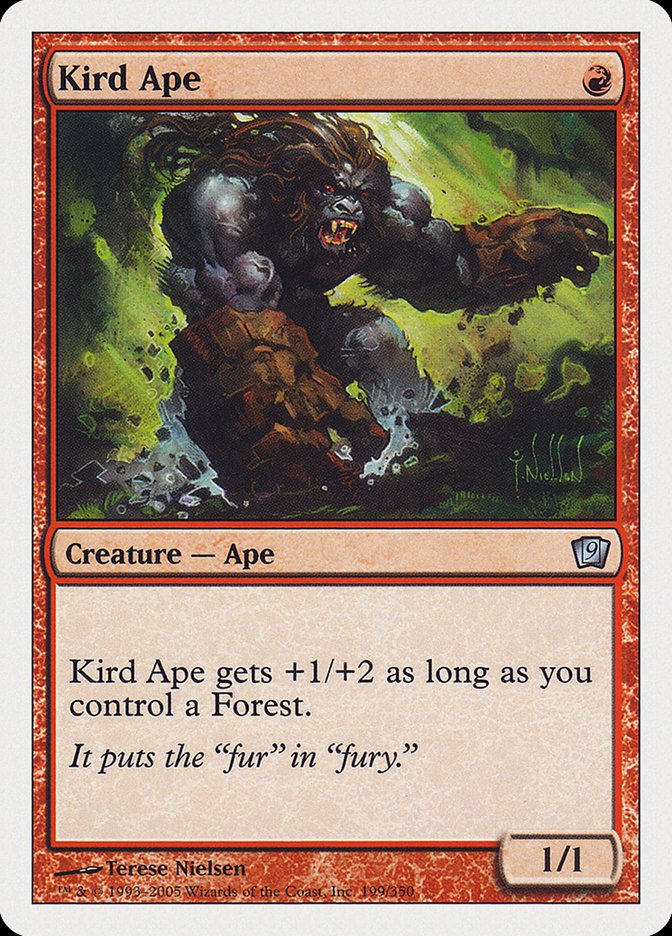 Kird Ape (9th Edition) [Oversize Cards] - Card Brawlers