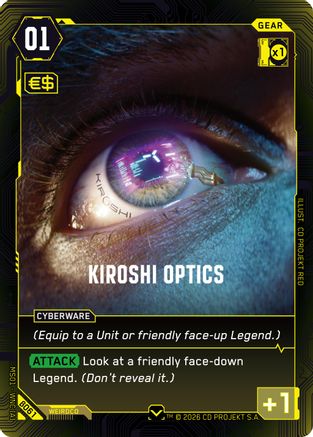 Kiroshi Optics (B061) - Welcome to Night City Beta - Card Brawlers