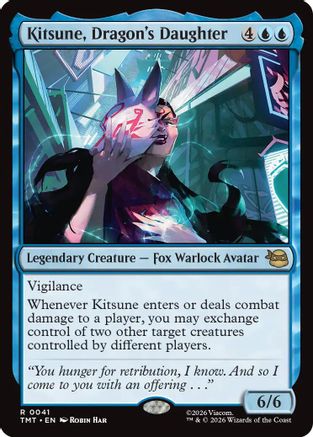 Kitsune, Dragon's Daughter (TMT-041) - Teenage Mutant Ninja Turtles - Card Brawlers