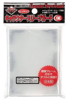 KMC CHARACTER GUARD SILVER 60CT - Card Brawlers