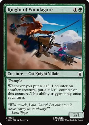 Knight of Wundagore (MSH-175) - Marvel Super Heroes - Card Brawlers