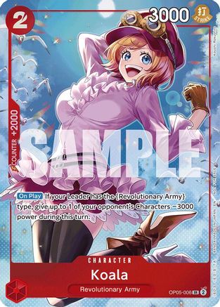 Koala - OP05-006 (OP05-006) - Extra Booster: One Piece Heroines Edition Foil - Card Brawlers