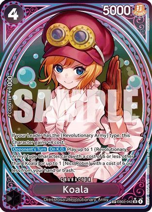 Koala (SP) (EB03-042) - Extra Booster: One Piece Heroines Edition Foil - Card Brawlers