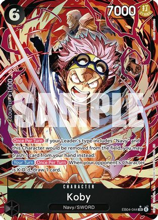 Koby (EB04-044) (Alternate Art) (EB04-044) - Adventure on Kami's Island Foil - Card Brawlers