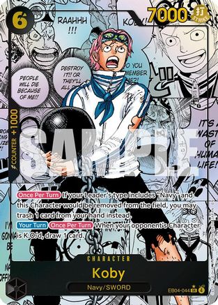 Koby (EB04-044) (Manga) (EB04-044) - Adventure on Kami's Island Foil - Card Brawlers
