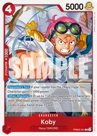 Koby (PRB02-001) - Premium Booster -The Best- Vol. 2 Foil - Card Brawlers