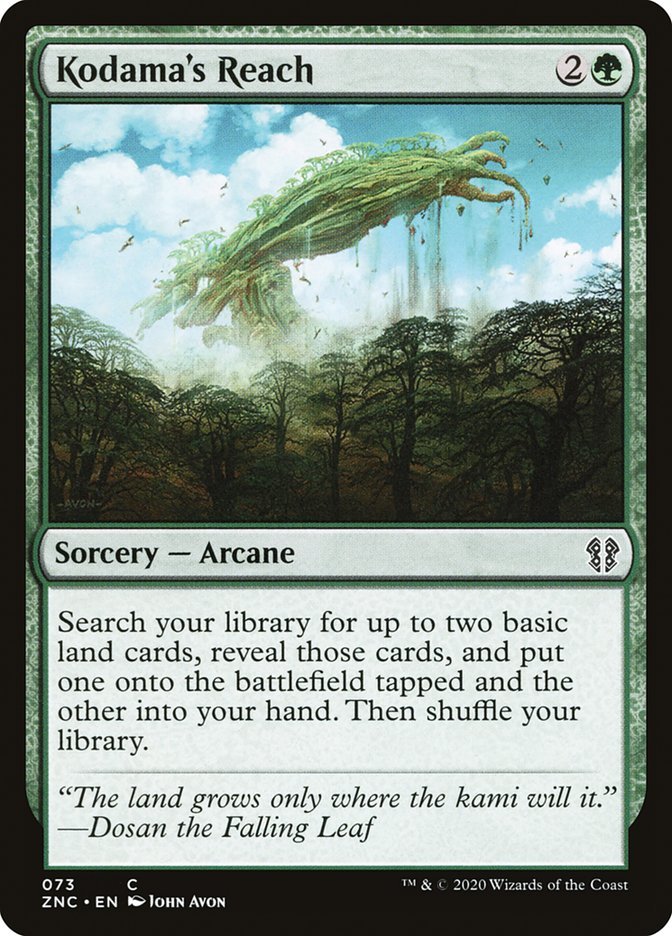 Kodama's Reach [Zendikar Rising Commander] - Card Brawlers