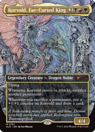 Korvold, Fae-Cursed King (2761) (SLD-2761) - Secret Lair Drop Series - Card Brawlers