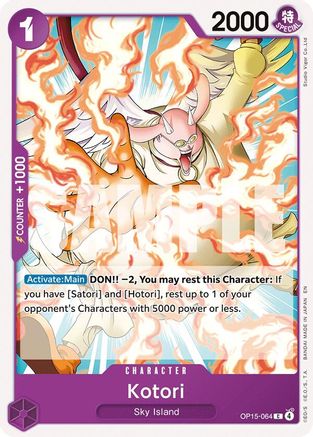 Kotori (OP15-064) - Adventure on Kami's Island - Card Brawlers