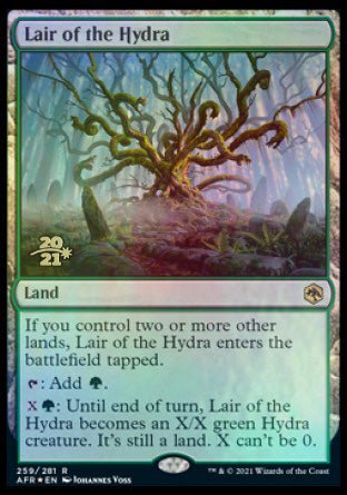 Lair of the Hydra [Dungeons & Dragons: Adventures in the Forgotten Realms Prerelease Promos] - Card Brawlers