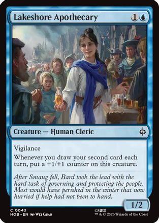 Lakeshore Apothecary (HOB-043) - The Hobbit Foil - Card Brawlers