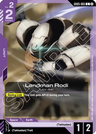 Landman Rodi (GD05-065) - Freedom Ascension - Card Brawlers