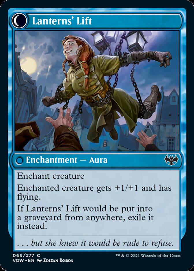 Lantern Bearer // Lanterns' Lift [Innistrad: Crimson Vow] - Card Brawlers